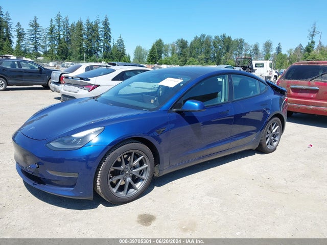 5YJ3E1EA0MF930705 Tesla Model 3 Standard Range Plus Rear-wheel Drive