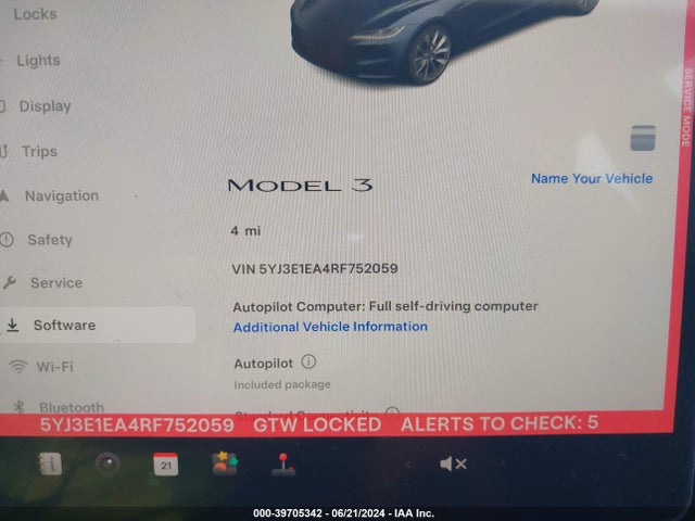 2024 TESLA MODEL 3 5YJ3E1EA4RF752059 Photo 6