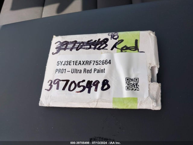 2024 TESLA MODEL 3 5YJ3E1EAXRF752664 Photo 10