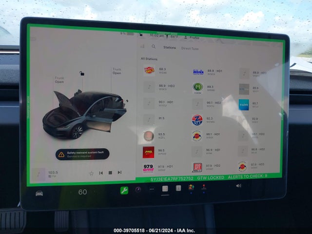 Tesla Model 3 Rear-wheel Drive 2024 5YJ3E1EA7RF752752 Image 14