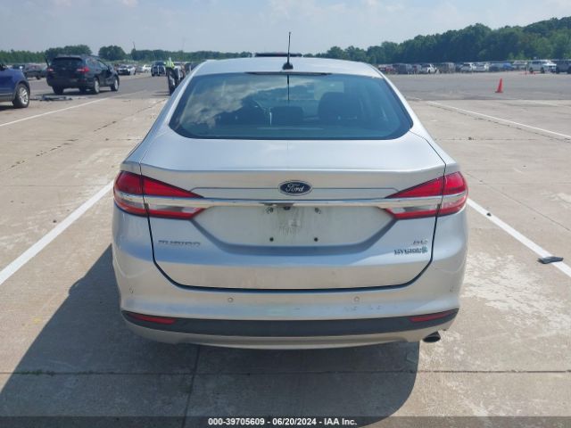 3FA6P0LU7JR268877 Ford Fusion Hybrid Se