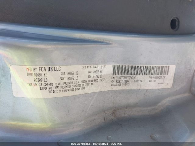3C3CFFCR8FT624735 Fiat 500 LOUNGE