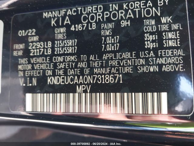 KNDEUCAA0N7318671 KIA SELTOS S