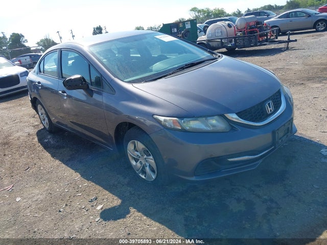 Honda Civic Lx 2014 19XFB2F54EE257163 Image 1