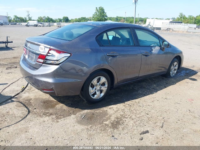 Honda Civic Lx 2014 19XFB2F54EE257163 Image 4