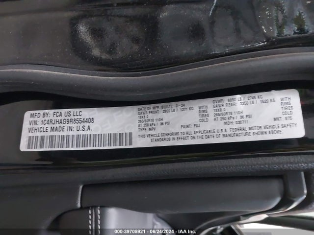 1C4RJHAG9R8554408 Jeep Grand Cherokee Altitude 4x4