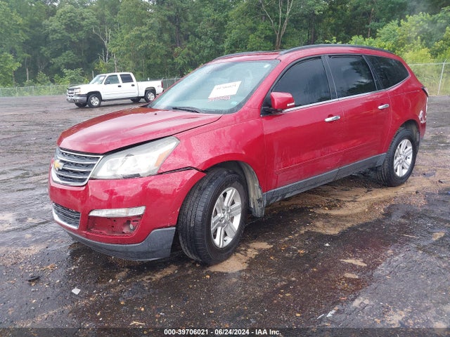 Chevrolet Traverse 2lt 2014 1GNKRHKDXEJ245538 Image 2