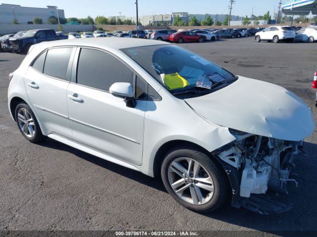 JTNK4RBE4K3008450 Toyota COROLLA SE