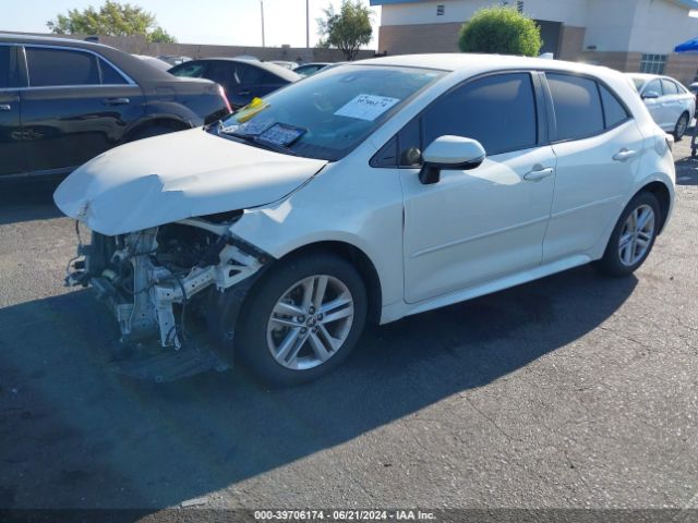 JTNK4RBE4K3008450 Toyota COROLLA SE