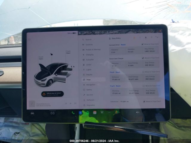 5YJ3E1EA8KF323609 Tesla Model 3 Long Range/mid Range/standard Range/standard Range Plus