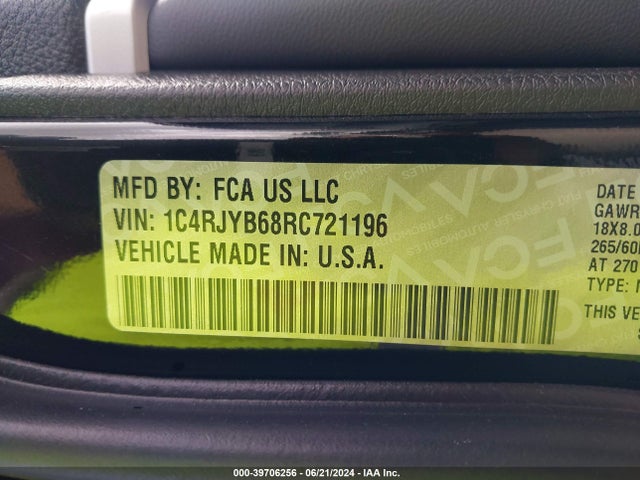 Jeep Grand Cherokee 4xe 2024 1C4RJYB68RC721196 Image 9