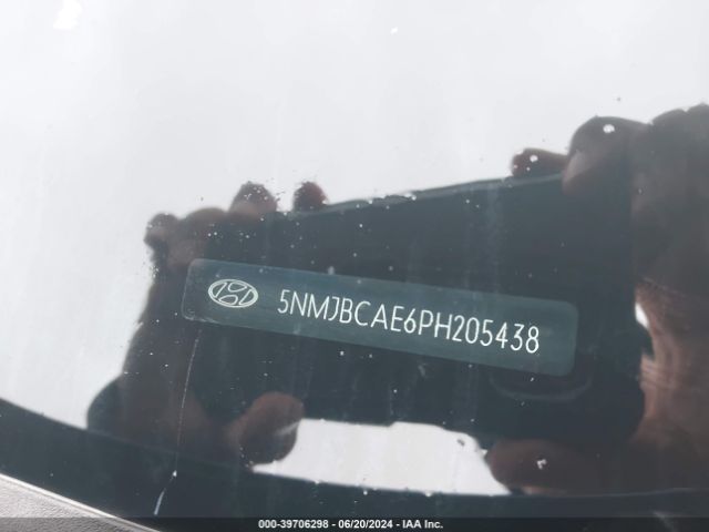 5NMJBCAE6PH205438 Hyundai TUCSON SEL