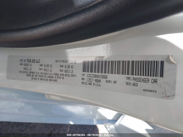 1C3CCCABXGN156666 Chrysler 200 Limited