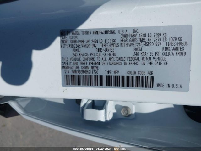 7MMVABEMXRN211720 Mazda Cx-50 2.5 S Premium Plus