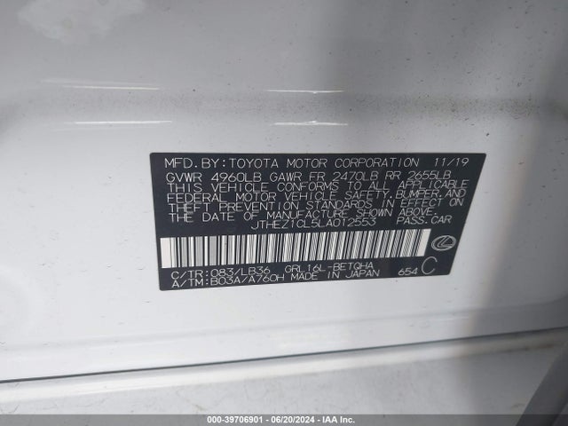 JTHEZ1CL5LA012553 Lexus Gs 350 F Sport