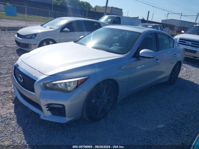 JN1FV7AP2GM420509 Infiniti Q50 3.0t Red Sport 400