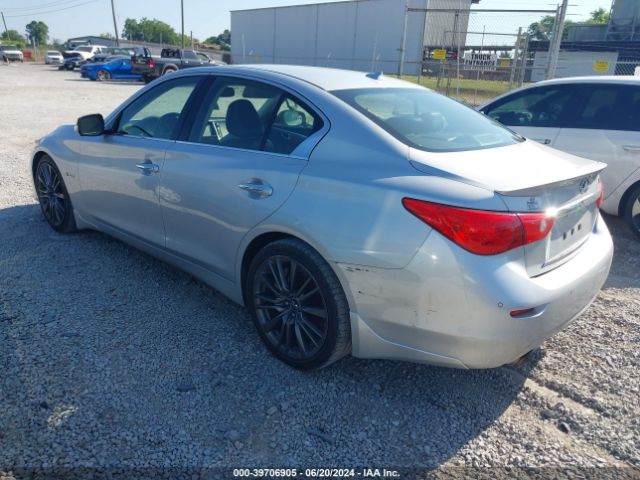 JN1FV7AP2GM420509 Infiniti Q50 3.0t Red Sport 400