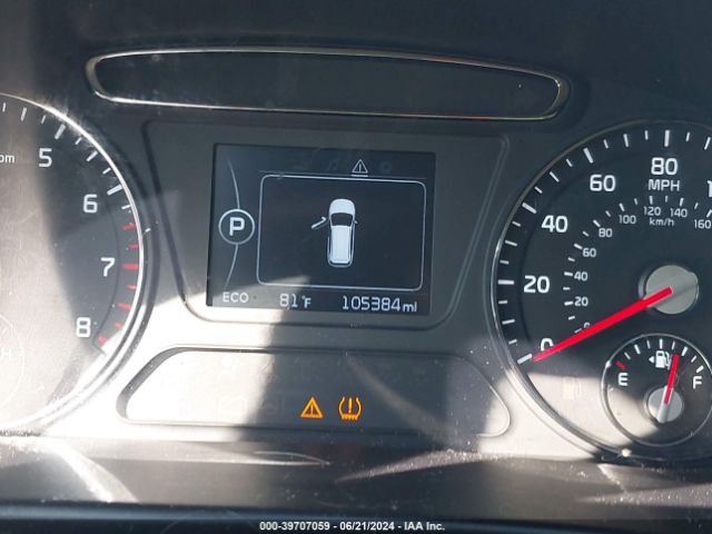 5XYPG4A30GG037483 KIA Sorento 2.4l Lx