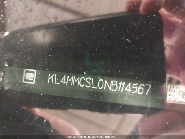 KL4MMCSL0NB114567 Buick Encore Gx Awd Preferred