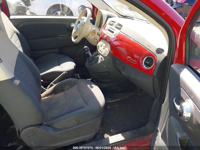 2013 FIAT 500 3C3CFFARXDT698464 Photo 4