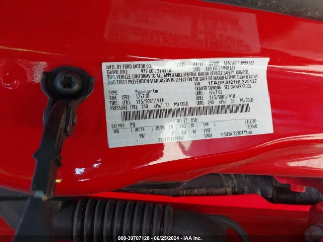 1FADP3H21HL225127 Ford FOCUS SEL
