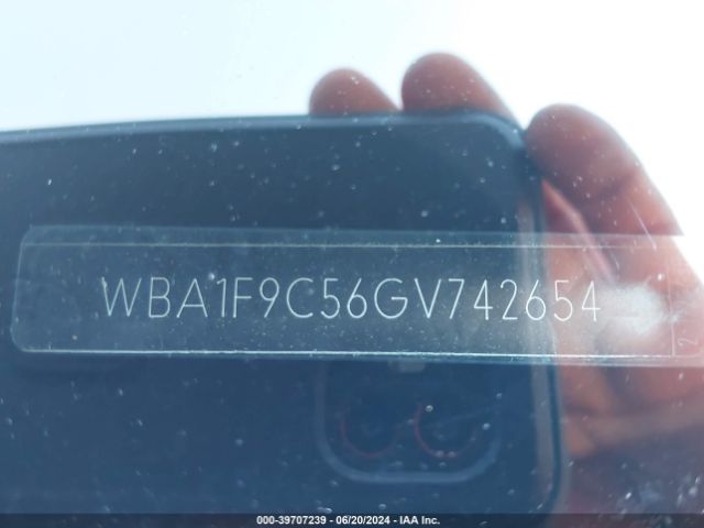 WBA1F9C56GV742654 BMW 228I
