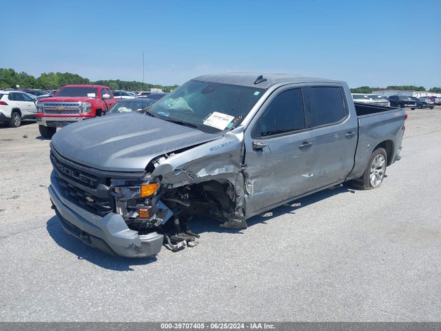 Chevrolet Silverado 1500 4wd  Short Bed Custom 2023 3GCPDBEK8PG276358 Image 2