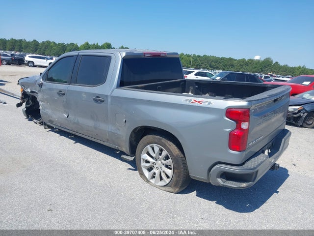 Chevrolet Silverado 1500 4wd  Short Bed Custom 2023 3GCPDBEK8PG276358 Image 3