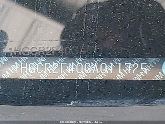 1HGCR2F40GA011725 Honda ACCORD LX