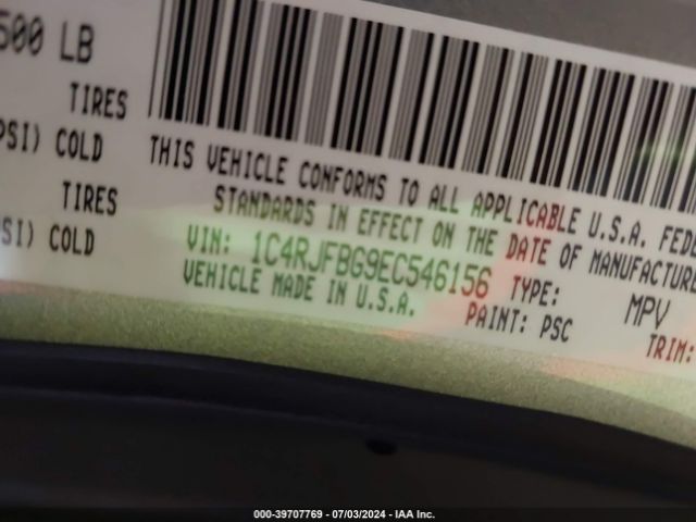 2014 JEEP GRAND CHEROKEE 1C4RJFBG9EC546156 Photo 8