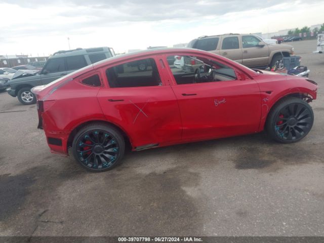 7SAYGDEF8PF962709 Tesla Model Y Awd/performance Dual Motor All-wheel Drive