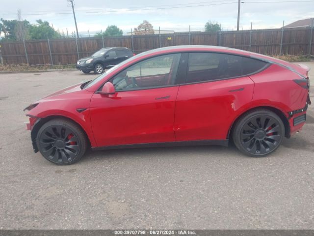 7SAYGDEF8PF962709 Tesla Model Y Awd/performance Dual Motor All-wheel Drive