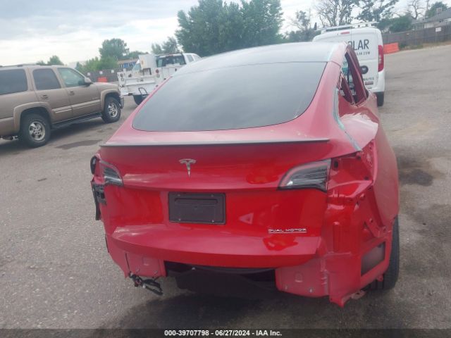 7SAYGDEF8PF962709 Tesla Model Y Awd/performance Dual Motor All-wheel Drive