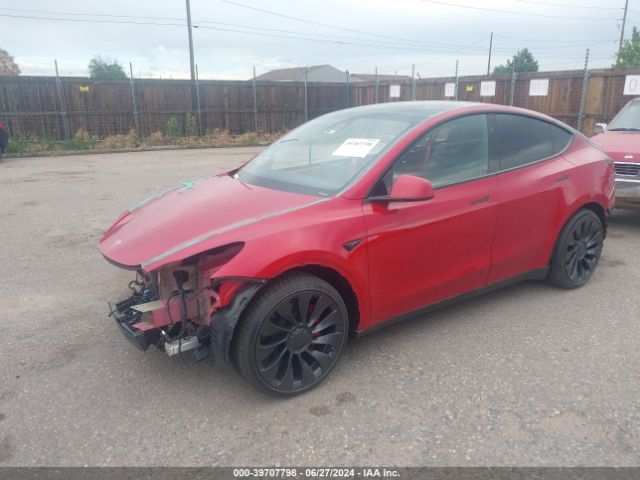 7SAYGDEF8PF962709 Tesla Model Y Awd/performance Dual Motor All-wheel Drive