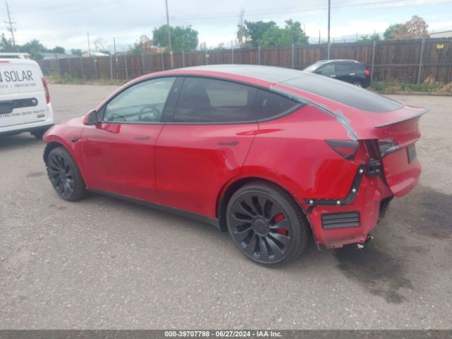 7SAYGDEF8PF962709 Tesla Model Y Awd/performance Dual Motor All-wheel Drive