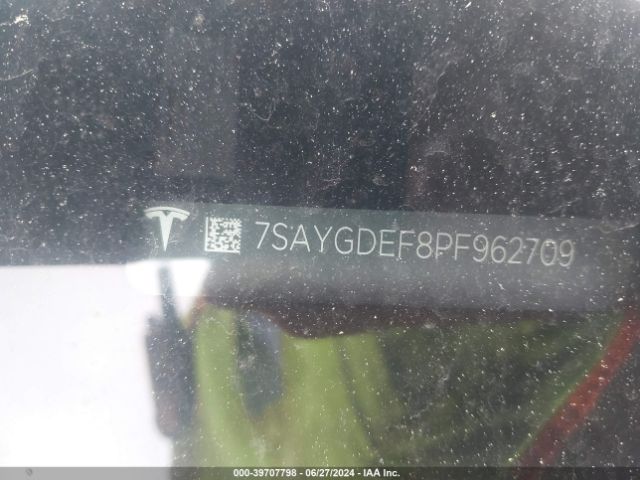 7SAYGDEF8PF962709 Tesla Model Y Awd/performance Dual Motor All-wheel Drive