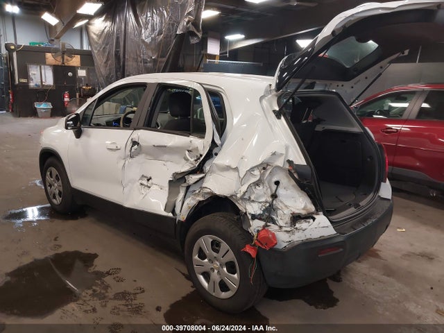 Chevrolet Trax 1ls 2016 KL7CJKSB9GB757950 Image 3