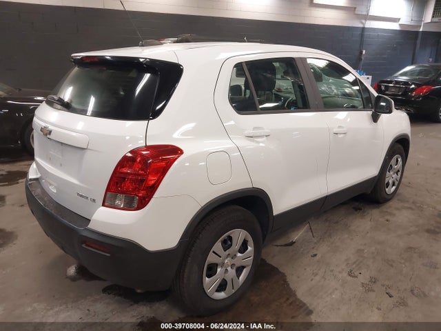 Chevrolet Trax 1ls 2016 KL7CJKSB9GB757950 Image 4