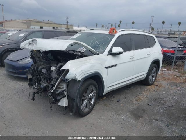 1V2YR2CA7KC580792 Volkswagen Atlas 3.6l V6 Se W/technology R-line
