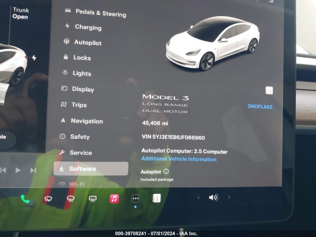Tesla Model 3 Long Range/performance 2018 5YJ3E1EB6JF066960 Image 7