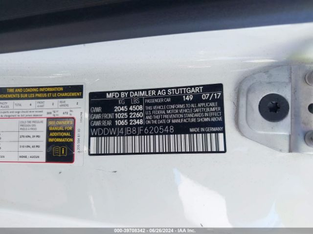 WDDWJ4JB8JF620548 Mercedes-Benz C 300