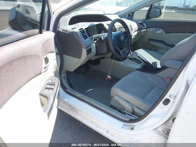 2012 Honda Civic Ex მანქანა იყიდება აუქციონზე, vin: 2HGFB2F88CH583027, აუქციონის ნომერი: 39708374