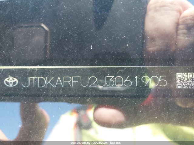 JTDKARFU2J3061905 Toyota Prius Four