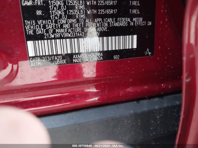 Toyota Rav4 Xle 2024 2T3W1RFV9RW331442 Image 9