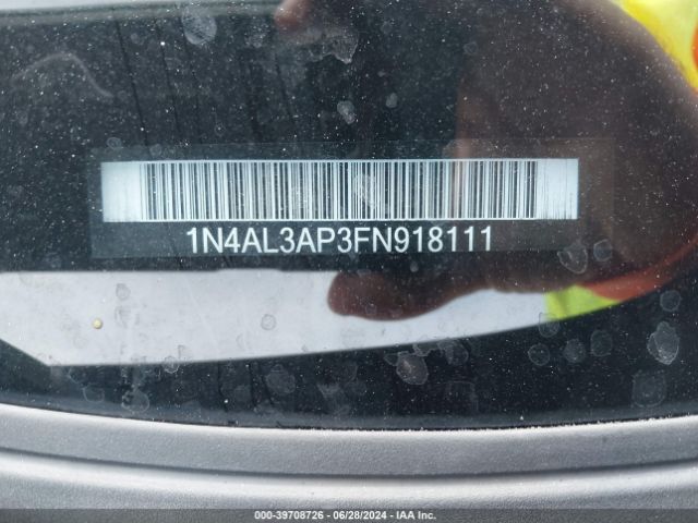 1N4AL3AP3FN918111 Nissan Altima 2.5 S