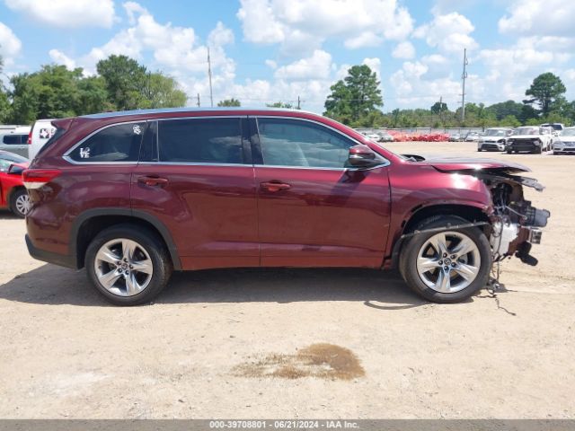 5TDYZRFH0HS197299 Toyota Highlander Limited/ltd Platinum