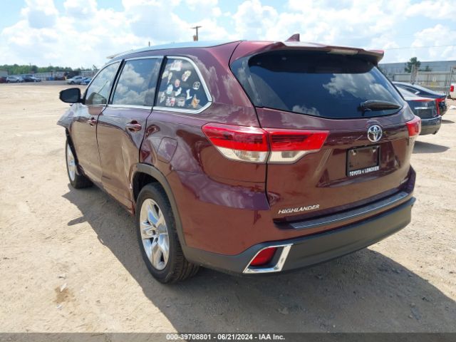 5TDYZRFH0HS197299 Toyota Highlander Limited/ltd Platinum