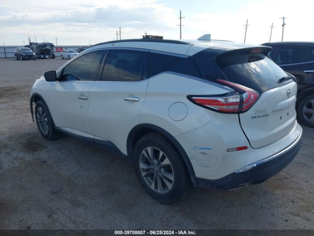 5N1AZ2MG9JN135524 Nissan MURANO SV