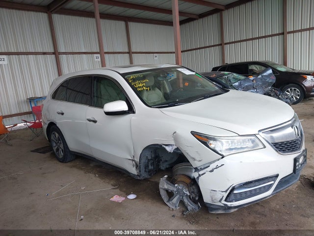 5FRYD3H2XGB005229 Acura Mdx Acurawatch Plus Package