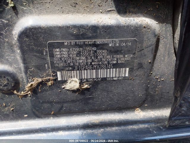 JF1GPAB67EH288745 Subaru Impreza 2.0i Premium